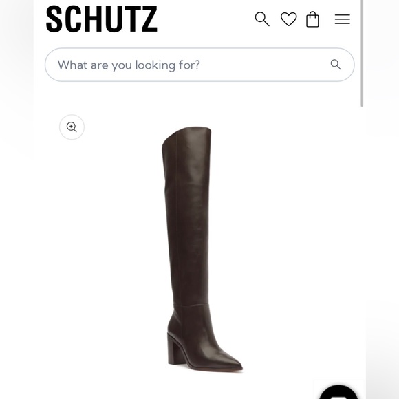 SCHUTZ Shoes Nwt Schutz Miki Block Over The Knee Boot Dark